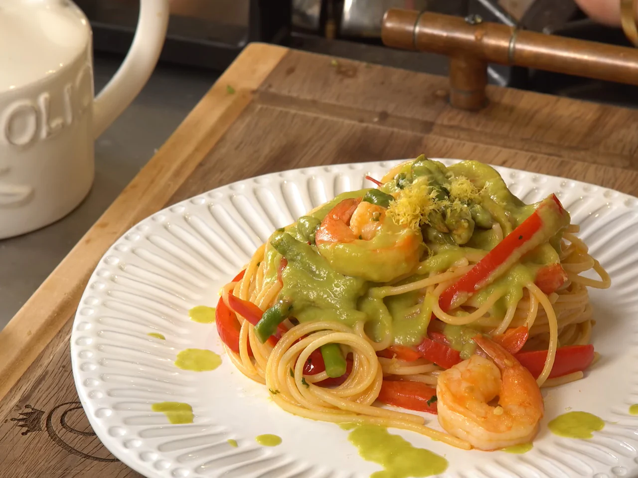 Olive Garden Shrimp Scampi