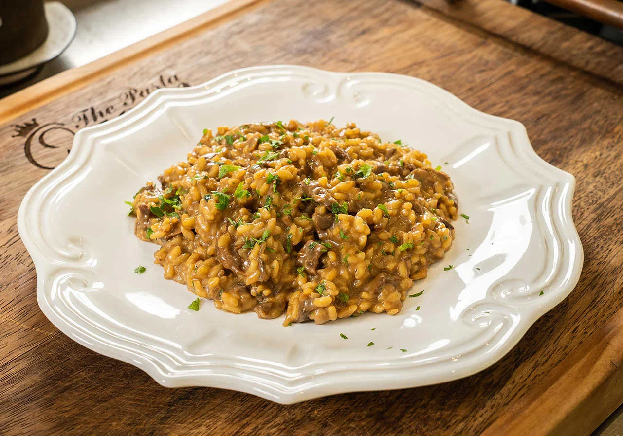 Porcini Risotto!