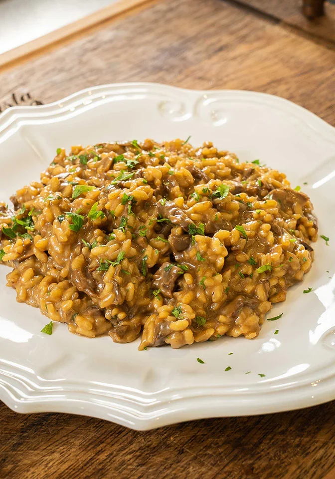 Porcini Risotto!