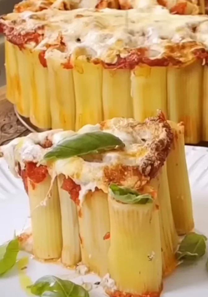 The Viral Honeycomb Pasta Cake